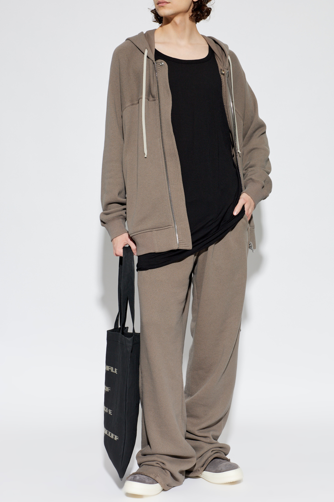 Rick Owens Zip-up hoodie | Men's | Vitkac